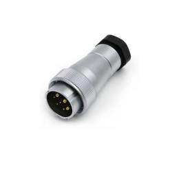 TA+Z 8pin Connector Straight Male Plug and Square Female Receptacle WF32 series Aviation Connector