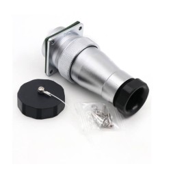 TA+Z 9pin Connector Straight Male Plug and Square Female Receptacle WF40 series Aviation Connector