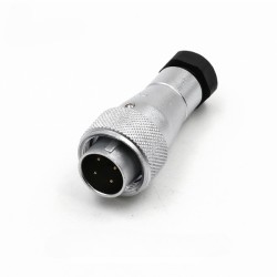 WF16 4pin TA/ZA Waterproof Connector Straight docking Male Plug and Female Socket Connector