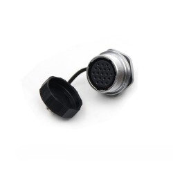 WF24-19pin Aviation Circular Connector TI+ZM Male Plug and Female Socket Waterproof Connector