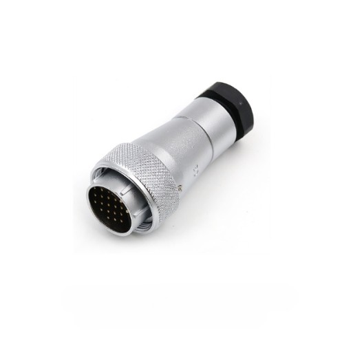 WF24-19pin TA/Z Straight Waterproof Connector Male Plug and Square Female Socket Connector WF24-19pin TA/Z Straight Waterproof Connector Male Plug and Square Female Socket Connector