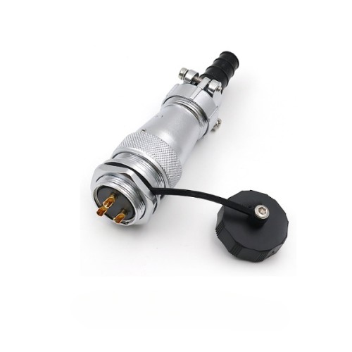 WF24/3pin Aviation Circular Connector TI+ZM Male Plug and Female Socket Waterproof Connector WF24/3pin Aviation Circular Connector TI+ZM Male Plug and Female Socket Waterproof Connector