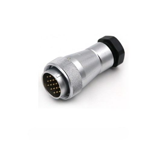 WF28/17pin Straight Male Plug and Square Female Socket TA+Z Aviation Waterproof Connector WF28/17pin Straight Male Plug and Square Female Socket TA+Z Aviation Waterproof Connector