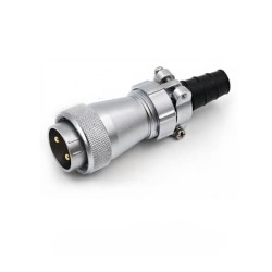 WF28/2pin Aviation Circular Connector TI+ZM Male Plug and Female Socket Waterproof Connector