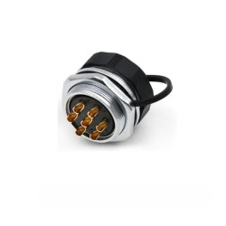 WF28-8pin Aviation Circular Connector TI+ZM Male Plug and Female Socket Waterproof Connector