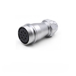 WF40-9pin TE+ZE Docking Straight Circular Connector Male Plug and Female Receptacle Connector