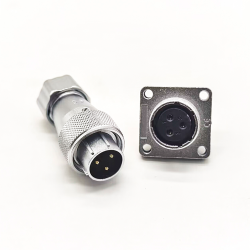 WS16 3pin Waterproof Power connector Plug Socket,3 Wire aviation cable connector male and female, TP/Z