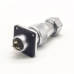 WS16 3pin Waterproof Power connector Plug Socket,3 Wire aviation cable connector male and female, TP/Z