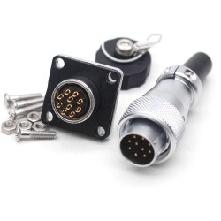 WS16 TQ+Z 10pin Power Cable Connector,Aviation 500V High Voltage Connector
