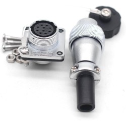 WS16 TQ+Z 10pin Power Cable Connector,Aviation 500V High Voltage Connector