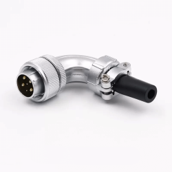 WS20 6pin Connector Plug, Power Cable Connector, Automotive Aviation Plug (TS, 6pin,Solder)