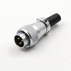 WS20 Industrial Connectors 3 pin male plug power connector