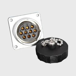 WS28 Industrial Connectors 10 pin female socket power connector (WS28, Z, 10pin）