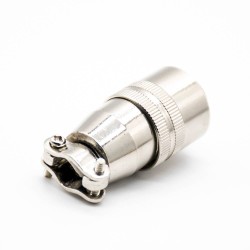 Aviation Connector XS16 Connector 5 Pin Female Plug Straight Solder Cable