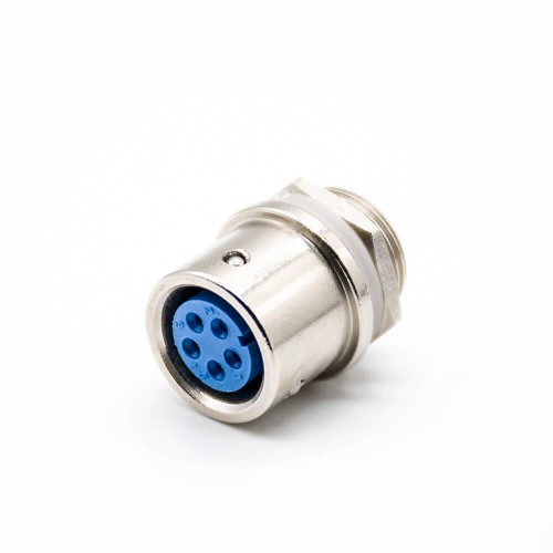 Circular 5Pin Connector XS16 Plug Socket Panel Mount Solder Type Bulkhead Circular 5Pin Connector XS16 Plug Socket Panel Mount Solder Type Bulkhead