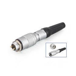 YC8 Series Connector 2 Pin Avation Push-Pull Quick Lock Formal Mount female Plug Male Socket