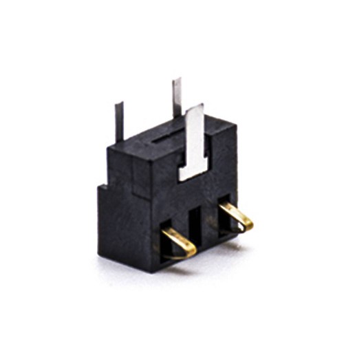 2 Pin Battery Connector Gold Plating 8.0H PCB Mount 5.0MM Pitch Battery Contact Shrapnel 2 Pin Battery Connector Gold Plating 8.0H PCB Mount 5.0MM Pitch Battery Contact Shrapnel