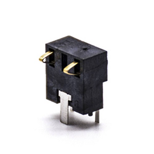 2 Pin Battery Connector Gold Plating 8.0H PCB Mount 5.0MM Pitch Battery Contact Shrapnel 2 Pin Battery Connector Gold Plating 8.0H PCB Mount 5.0MM Pitch Battery Contact Shrapnel