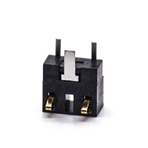 2 Pin Battery Connector Gold Plating 8.0H PCB Mount 5.0MM Pitch Battery Contact Shrapnel 2 Pin Battery Connector Gold Plating 8.0H PCB Mount 5.0MM Pitch Battery Contact Shrapnel
