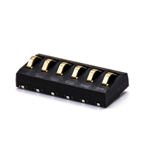 4.0MM Pitch 6 Pin 4.0H PCB Mount Mobile Phone Lithium Battery Connector 4.0MM Pitch 6 Pin 4.0H PCB Mount Mobile Phone Lithium Battery Connector