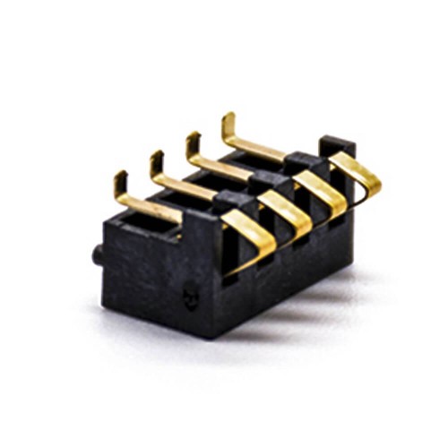 4 Pin Connector PCB Mount 2.5PH 5.5H Gold Plating Mobile Phone Lithium Battery Connector 4 Pin Connector PCB Mount 2.5PH 5.5H Gold Plating Mobile Phone Lithium Battery Connector