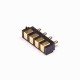 4 Pin Pogo Connector Multi Pin Series 2.5MM Solder Flat Type 4 Pin Brass Gold Plating 4 Pin Pogo Connector Multi Pin Series 2.5MM Solder Flat Type 4 Pin Brass Gold Plating