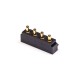 4 Pin Pogo Connector Multi Pin Series 2.5MM Solder Flat Type 4 Pin Brass Gold Plating 4 Pin Pogo Connector Multi Pin Series 2.5MM Solder Flat Type 4 Pin Brass Gold Plating
