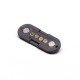 4 Pin Pogo Connector Single Row Side-mounted Brass Gold Plating 2.54MM Pitch 4 Pin Pogo Connector Single Row Side-mounted Brass Gold Plating 2.54MM Pitch