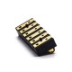 6 Pin Connectors 4.75H PCB Mount Gold Plating 4.25PH Mobile Phone Lithium Battery Connector 6 Pin Connectors 4.75H PCB Mount Gold Plating 4.25PH Mobile Phone Lithium Battery Connector