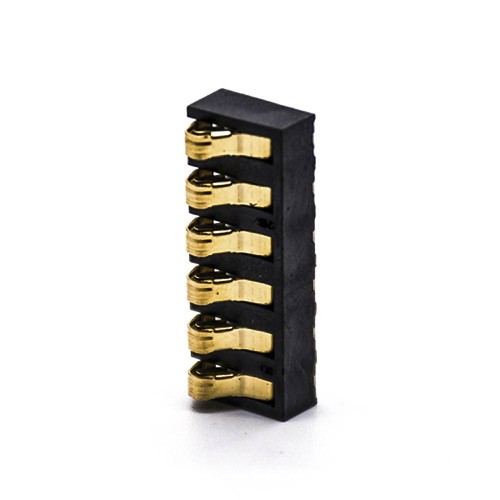 6 Pin Connectors 4.75H PCB Mount Gold Plating 4.25PH Mobile Phone Lithium Battery Connector 6 Pin Connectors 4.75H PCB Mount Gold Plating 4.25PH Mobile Phone Lithium Battery Connector
