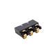 Battery Charger Connector Plug 3 Pin SMT Male Golden PCB Mount PN2.5 Battery Charger Connector Plug 3 Pin SMT Male Golden PCB Mount PN2.5