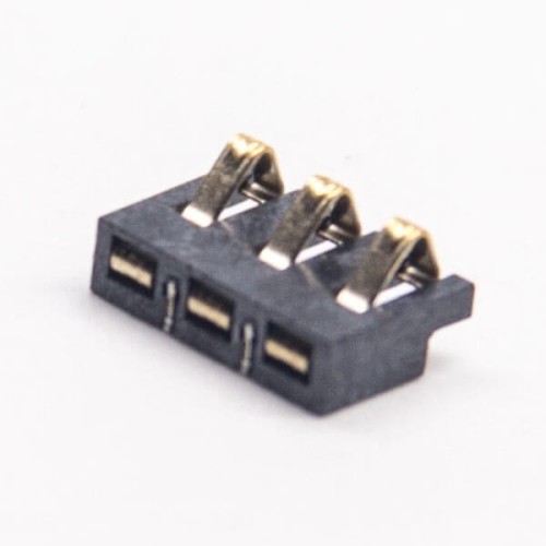 Battery Charger Connector Plug 3 Pin SMT Male Golden PCB Mount PN2.5 Battery Charger Connector Plug 3 Pin SMT Male Golden PCB Mount PN2.5