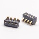 Battery Connection Female 4 Pin Golder PCB Mount SMD Plug PH2.5 Battery Connection Female 4 Pin Golder PCB Mount SMD Plug PH2.5