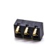 Battery Connection Series Pitch 3.0MM Gold Plating 3 Pin Power Supply Connection Shrapnel Battery Connection Series Pitch 3.0MM Gold Plating 3 Pin Power Supply Connection Shrapnel