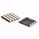 Battery Connection Series Socket Golder 4 Pin Female PCB Mount SMD PH2.5 Battery Connection Series Socket Golder 4 Pin Female PCB Mount SMD PH2.5