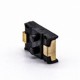 Battery Connector Head 1 Pin 1.9H SMT Gold Plating Pitch 4.0 Battery Contact Shrapnel Battery Connector Head 1 Pin 1.9H SMT Gold Plating Pitch 4.0 Battery Contact Shrapnel