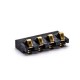 Battery Connector Head 4 Pin Gold Plating 2.5PH 3.0mm High PCB Mount Battery Contact Shrapnel Battery Connector Head 4 Pin Gold Plating 2.5PH 3.0mm High PCB Mount Battery Contact Shrapnel