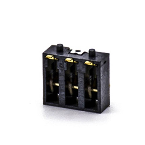 Battery Connector In Mobile 8.0H Gold Plating 3 Pin 3.0PH Battery Contact Shrapnel Battery Connector In Mobile 8.0H Gold Plating 3 Pin 3.0PH Battery Contact Shrapnel