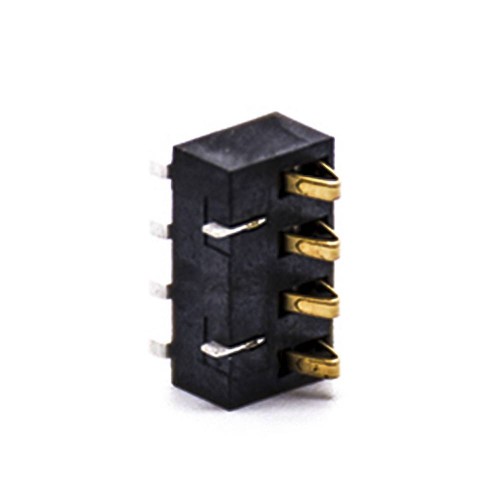 Battery Connector Plate 4 Pin 2.5MM Pitch 5.4H PCB Mount Battery Contact Shrapnel Battery Connector Plate 4 Pin 2.5MM Pitch 5.4H PCB Mount Battery Contact Shrapnel