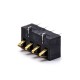 Battery Connector Plate 4 Pin 2.5MM Pitch 5.4H PCB Mount Battery Contact Shrapnel Battery Connector Plate 4 Pin 2.5MM Pitch 5.4H PCB Mount Battery Contact Shrapnel