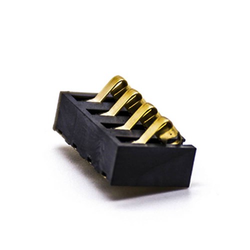 Battery Connector Plate 4 Pin 4.25MM Pitch 4.75H PCB Mount Gold Plating Battery Connector Plate 4 Pin 4.25MM Pitch 4.75H PCB Mount Gold Plating