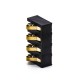 Battery Connector Plate 4 Pin 4.25MM Pitch 4.75H PCB Mount Gold Plating Battery Connector Plate 4 Pin 4.25MM Pitch 4.75H PCB Mount Gold Plating