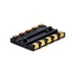 Battery Connectors 2.0PH 1.27H SMT Gold Plating 5 Pin Battery Contact Shrapnel Battery Connectors 2.0PH 1.27H SMT Gold Plating 5 Pin Battery Contact Shrapnel
