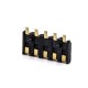 Battery Connectors 2.5MM Pitch 5 Pin Gold Plating SMT Power Supply Connection Shrapnel Battery Connectors 2.5MM Pitch 5 Pin Gold Plating SMT Power Supply Connection Shrapnel