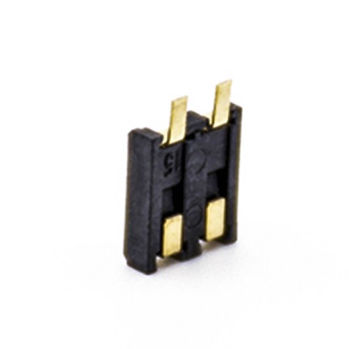 Battery Holder 2 Pin 2.5MM Pitch Gold Plating SMT Mobile Phone Lithium Battery Connector Battery Holder 2 Pin 2.5MM Pitch Gold Plating SMT Mobile Phone Lithium Battery Connector