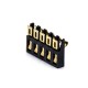 Battery Holder Lithium Ion Connector 2.0MM Pitch Gold Plating 5 Pin Battery Contacts Battery Holder Lithium Ion Connector 2.0MM Pitch Gold Plating 5 Pin Battery Contacts
