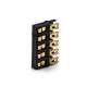 Battery Holder Lithium Ion Connector 2.0MM Pitch Gold Plating 5 Pin Battery Contacts Battery Holder Lithium Ion Connector 2.0MM Pitch Gold Plating 5 Pin Battery Contacts