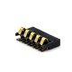 Battery Holder Lithium Ion Connector 2.0MM Pitch Gold Plating 5 Pin Battery Contacts Battery Holder Lithium Ion Connector 2.0MM Pitch Gold Plating 5 Pin Battery Contacts