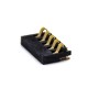 Battery Holder Lithium Ion Connector 2.0MM Pitch Gold Plating 5 Pin Battery Contacts Battery Holder Lithium Ion Connector 2.0MM Pitch Gold Plating 5 Pin Battery Contacts