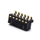 Battery Holder PCB Gold Plating 2.5PH 5.5H PCB Mount 6 Pin Horizontal Battery Connector Battery Holder PCB Gold Plating 2.5PH 5.5H PCB Mount 6 Pin Horizontal Battery Connector